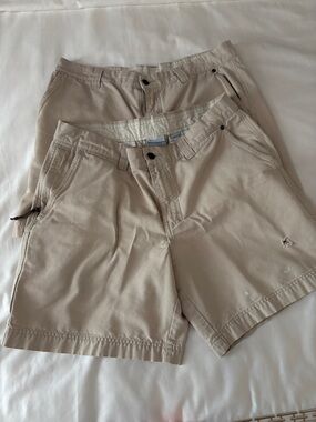 Men's Tan Cargo Shorts - Lightweight Everyday Utility